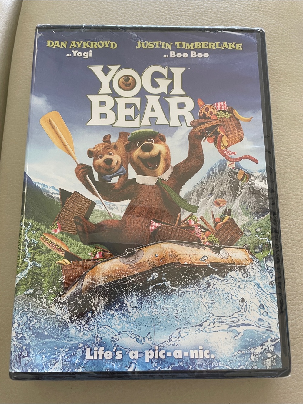 New Factory Sealed - Yogi Bear DVD Movie - Blue Cover